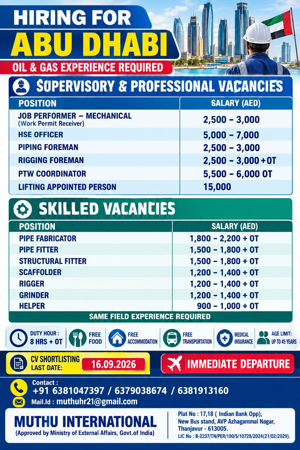 Oil & Gas Jobs - Abu Dhabi