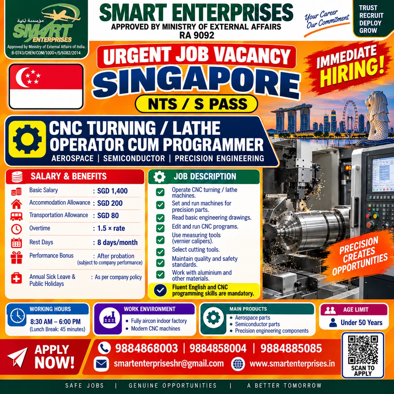 CNC TURNING / LATHE OPERATOR CUM PROGRAMMER