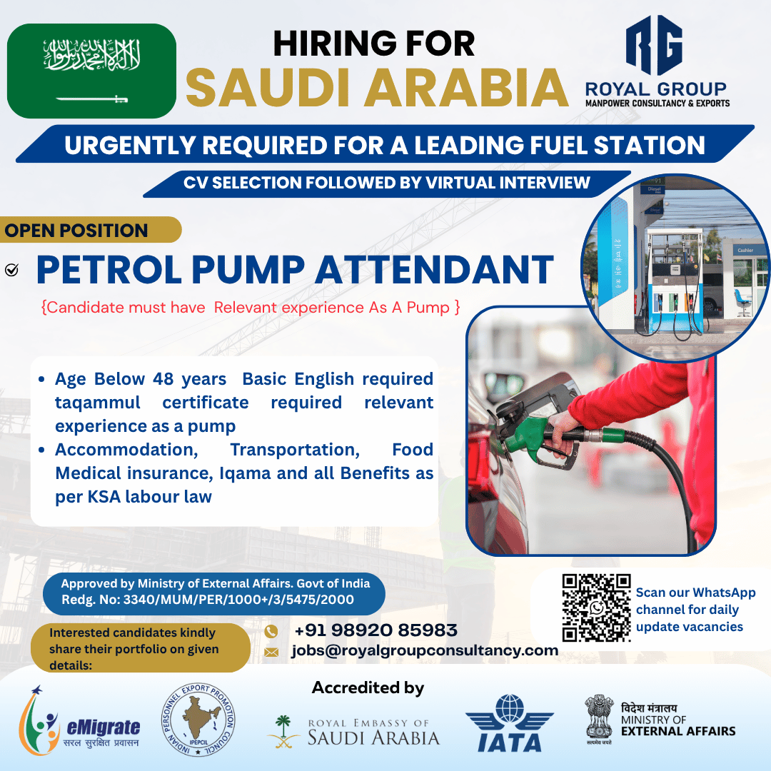 Petrol Pump Attendant