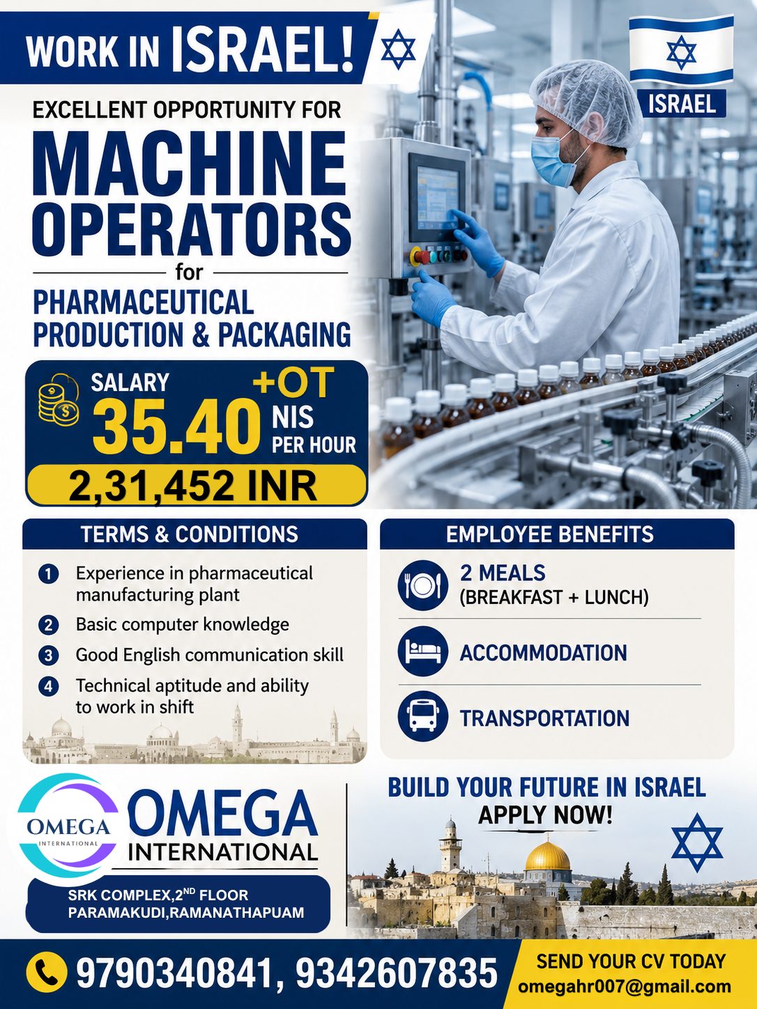WORK IN ISRAEL