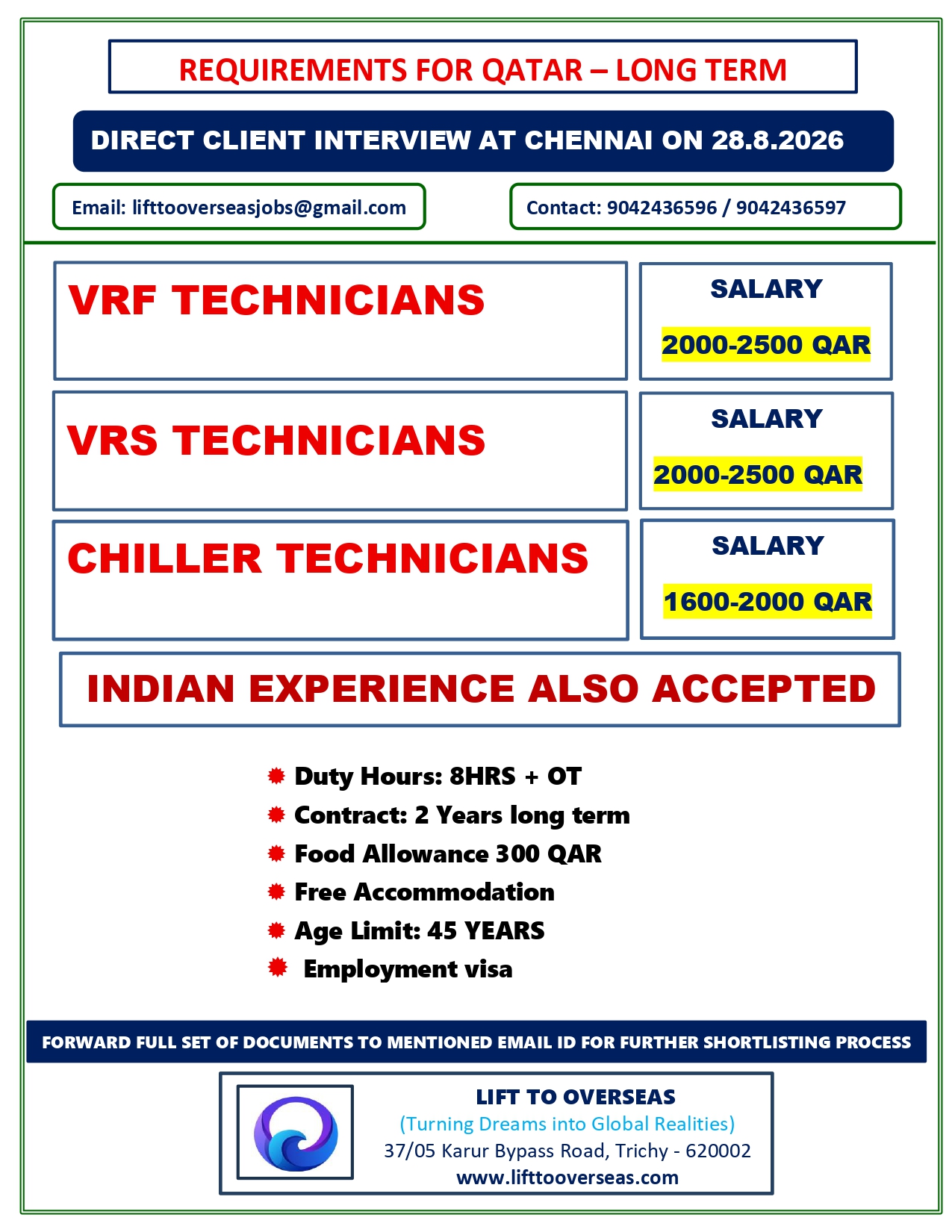 VRF TECHNICIAN
