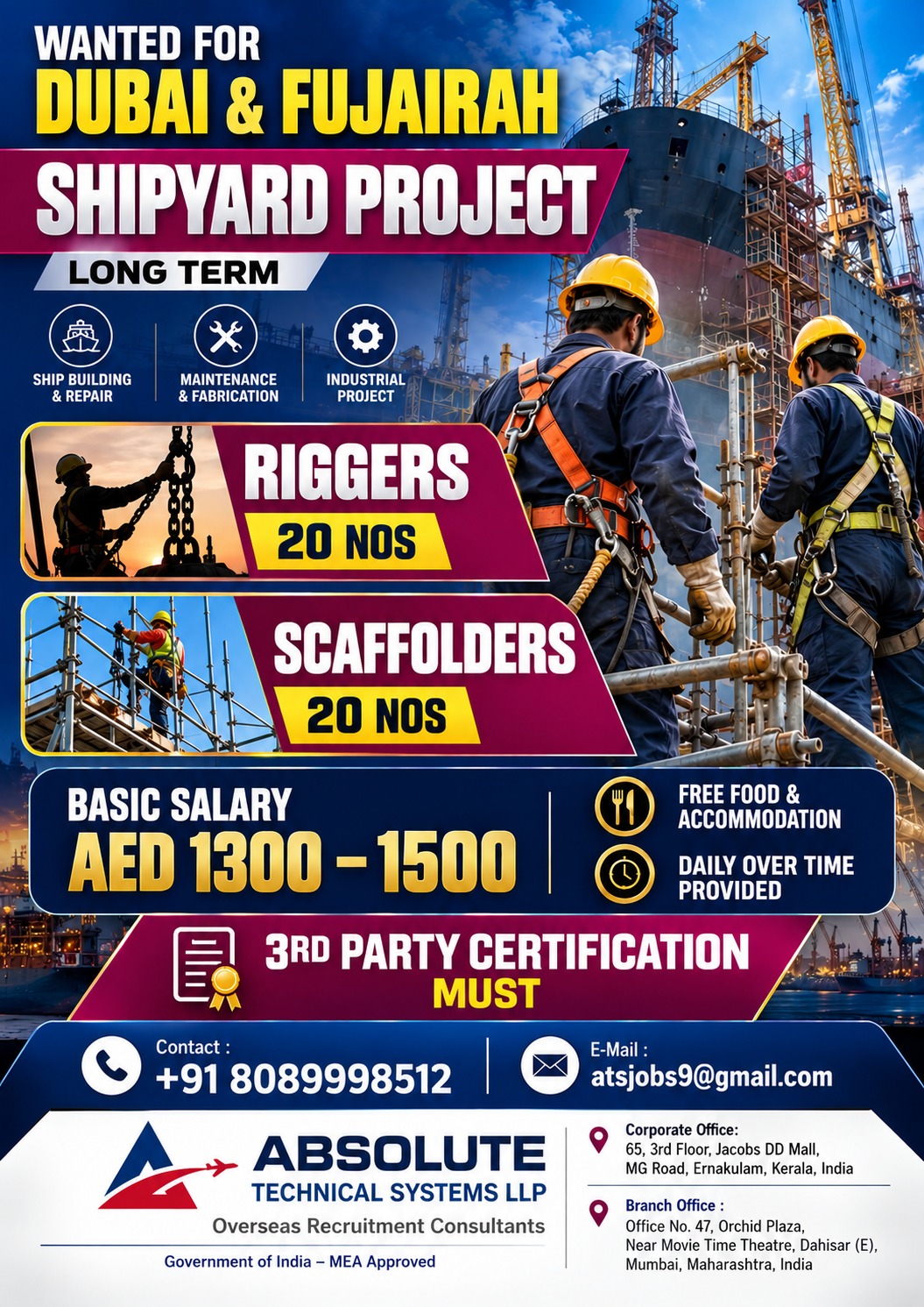 Shipyard Project - Dubai & Fujairah