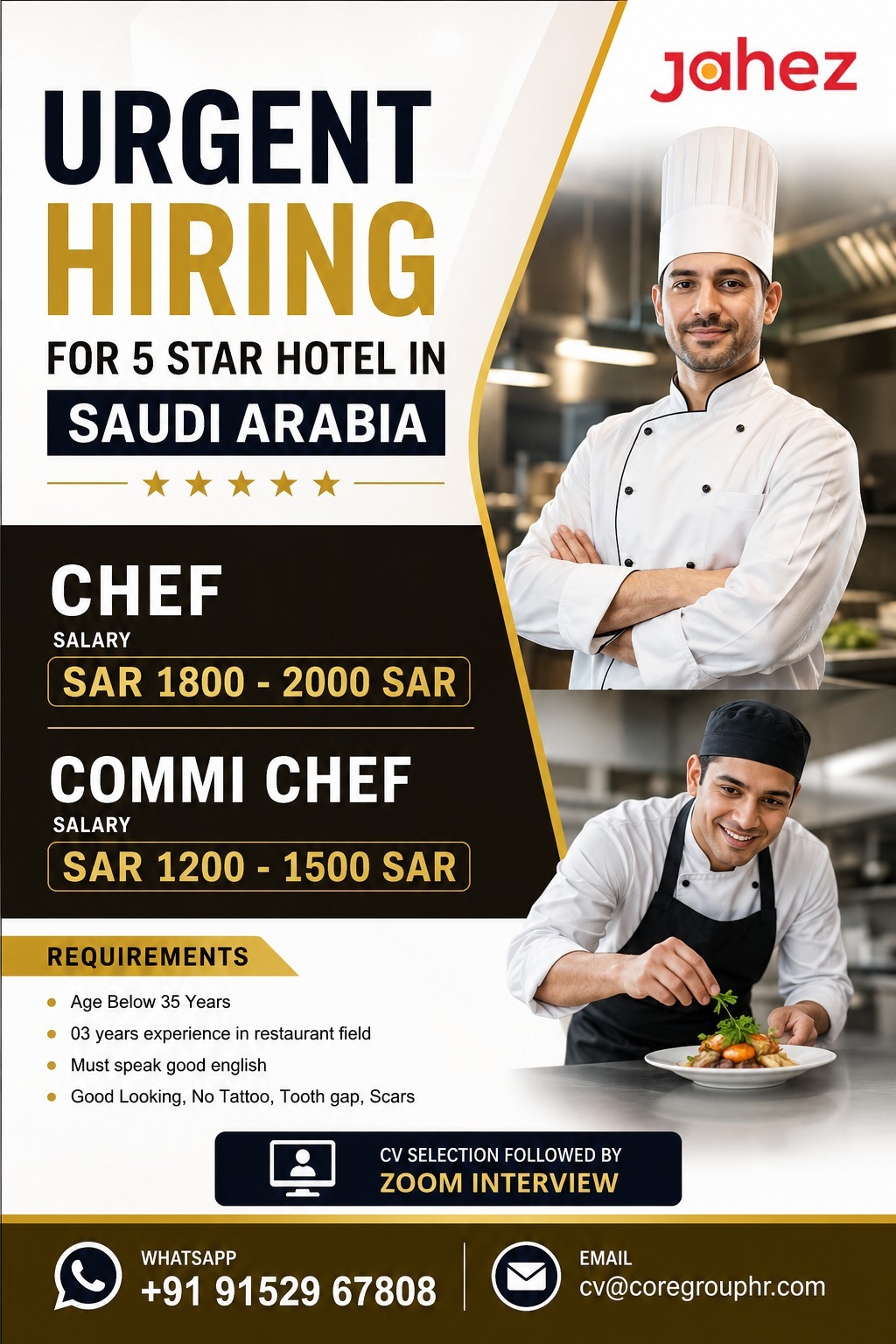 Chef and Commi Chef