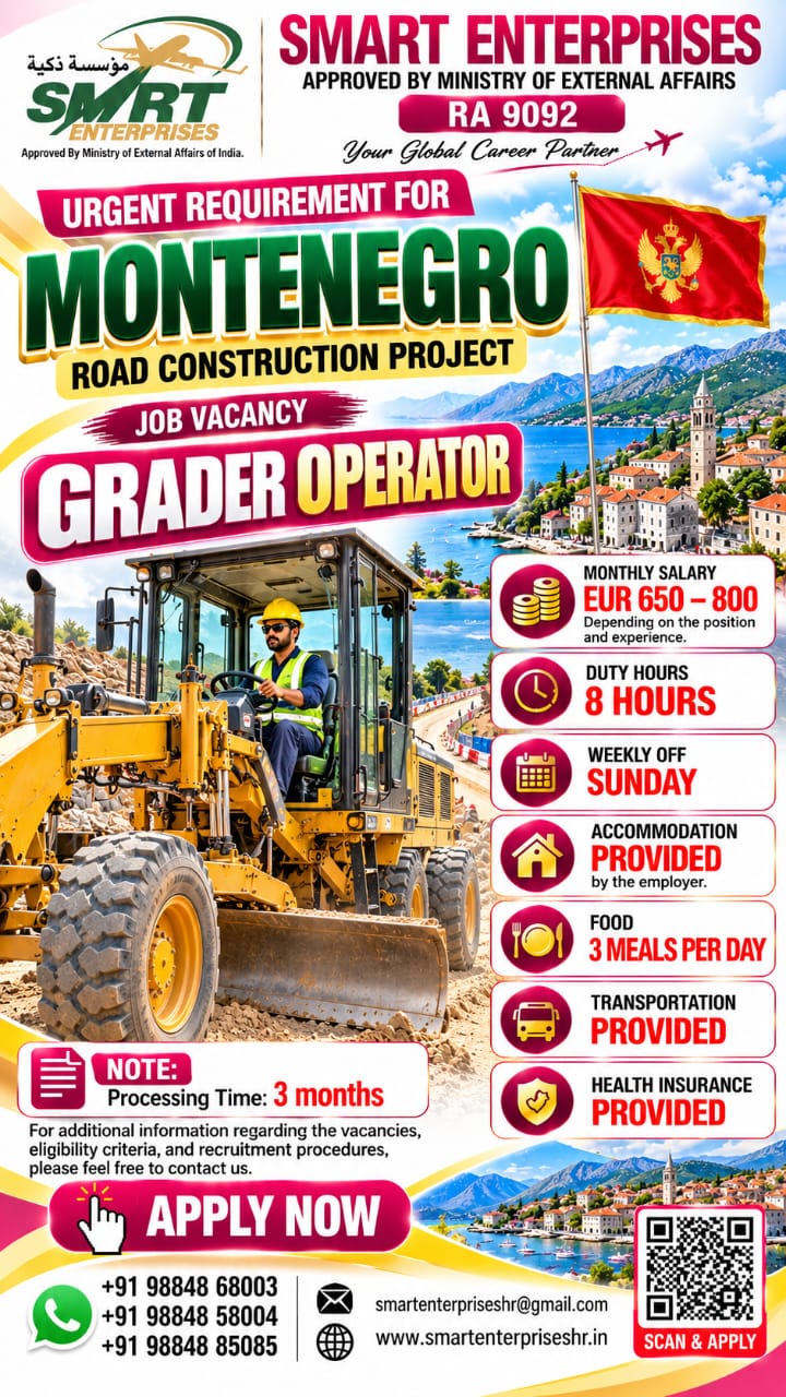 GRADER OPERATOR  MONTHLY