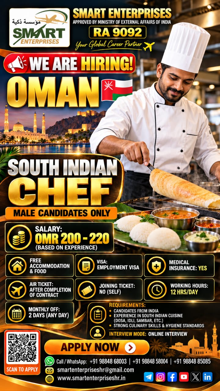 SOUTH INDIAN CHEF