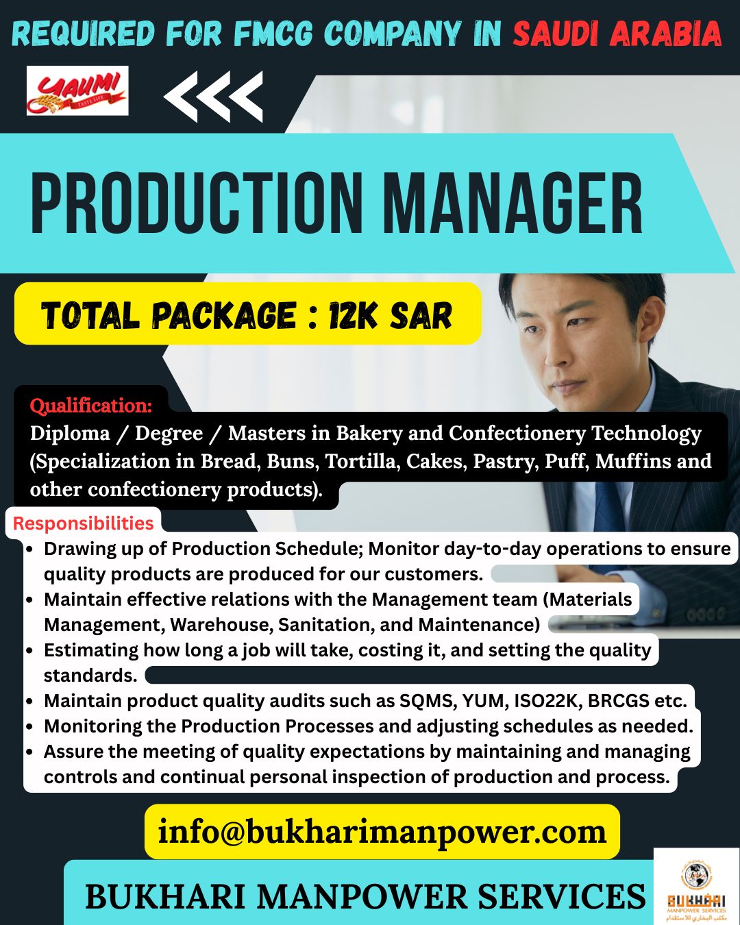 PRODUCTION MANAGER