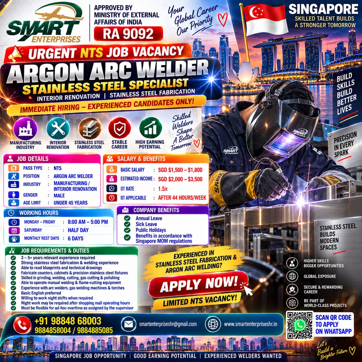 ARGON ARC WELDER
