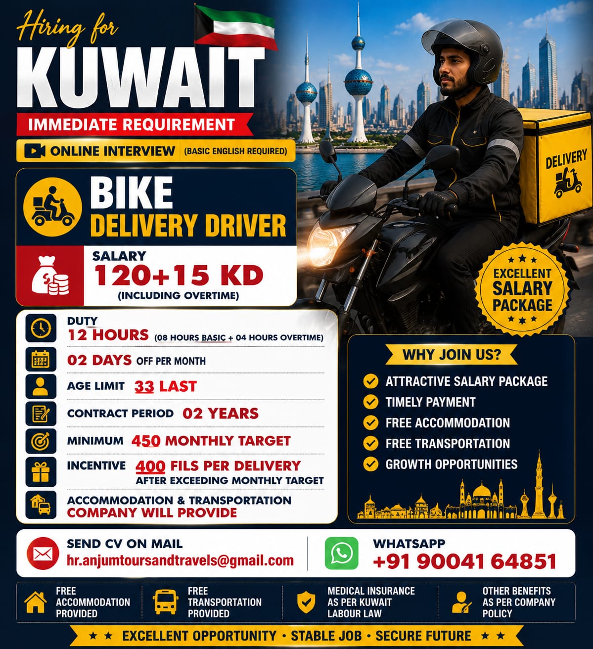 Bike Delivery Driver
