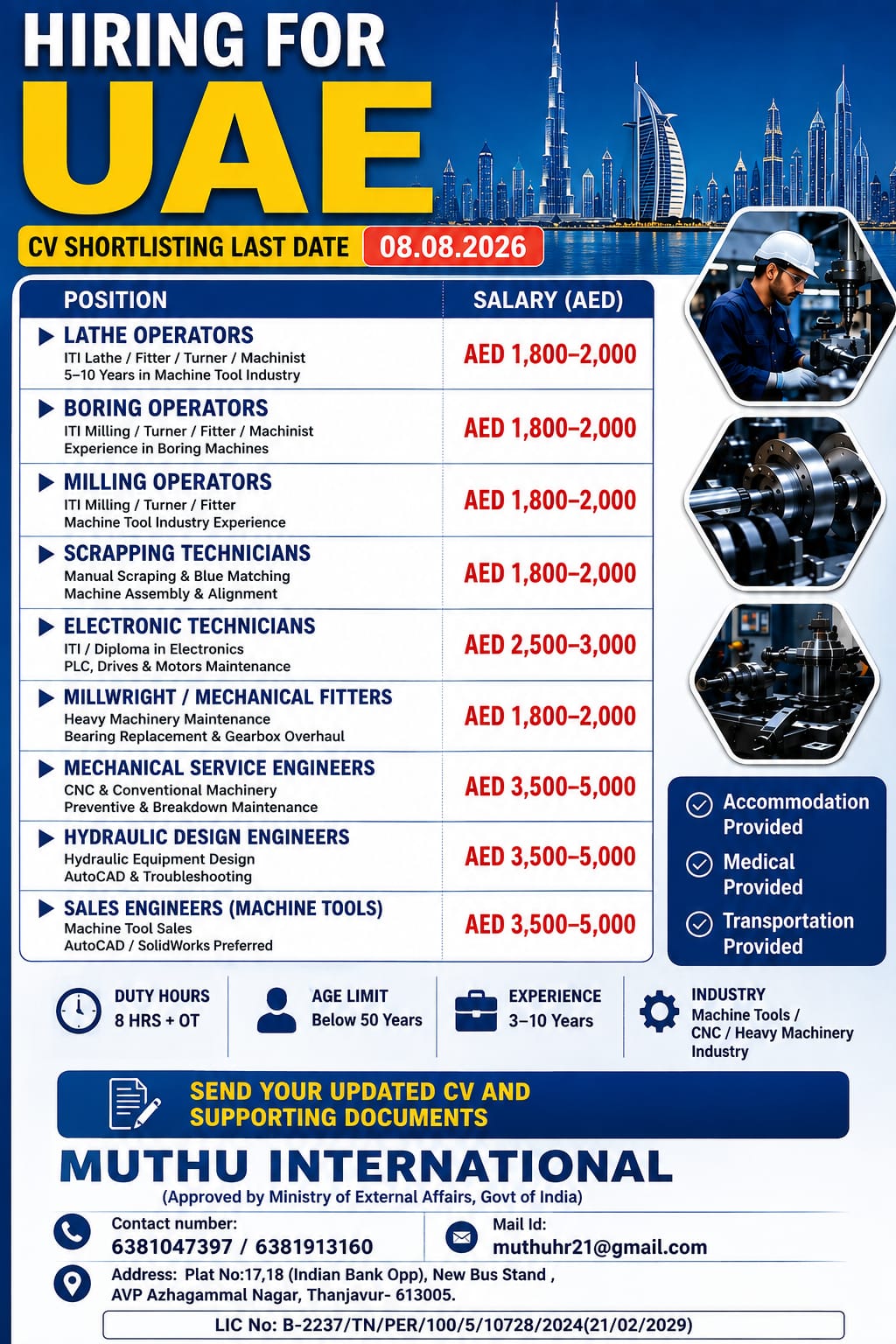 Electrical Technician.......