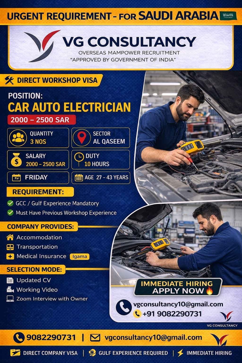 Car Auto Electrician