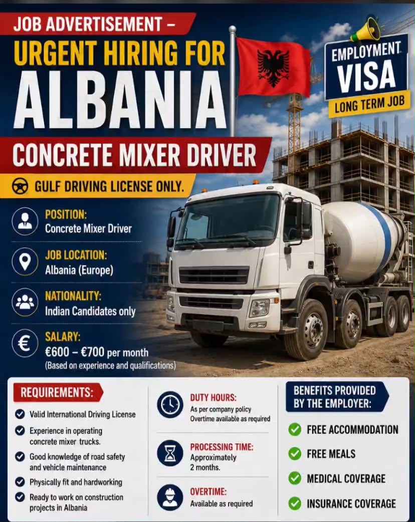 Concrete Mixer Driver