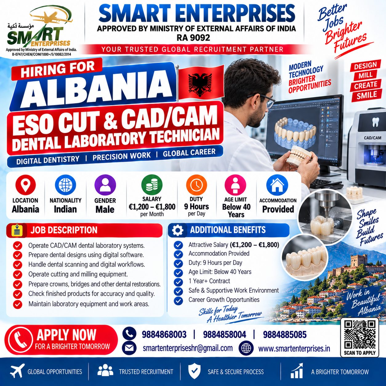 ESO CUT & CAD/CAM DENTAL LABORATORY TECHNICIAN