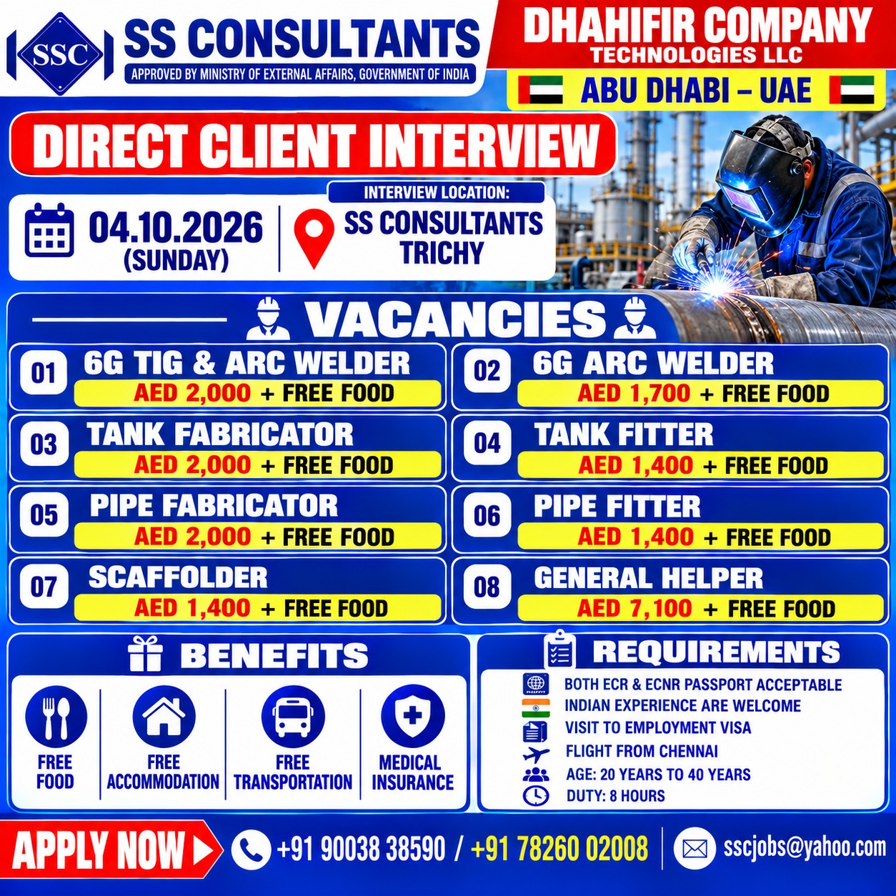 Direct Client Interview - Dhahifir Company Technologies LLC