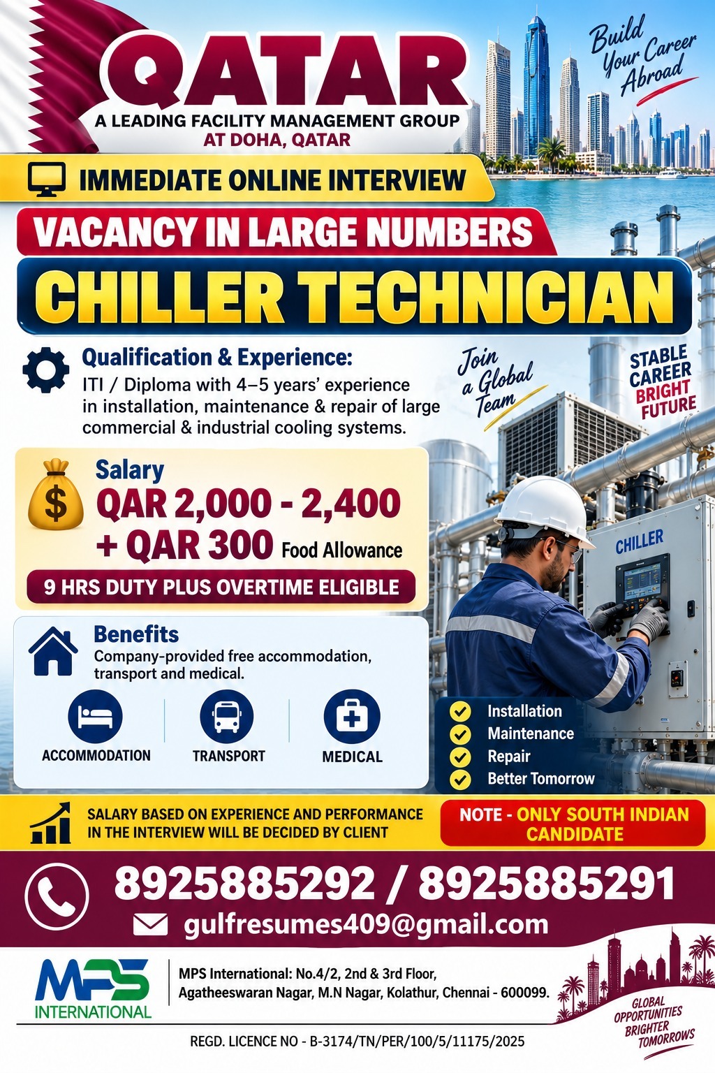Chiller Technician