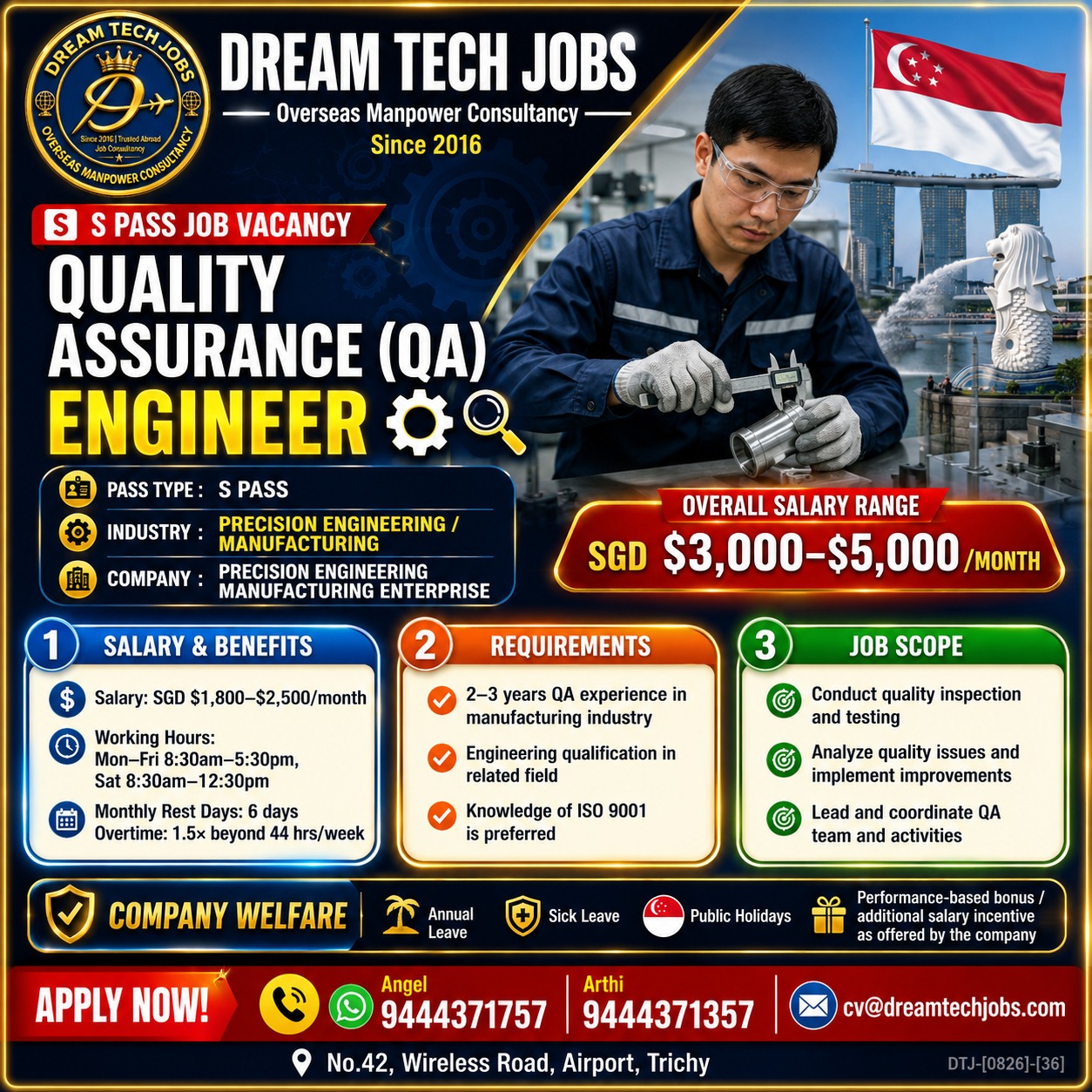 Quality Assurance (QA) Engineer