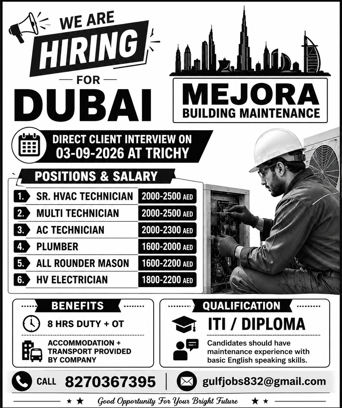 Building Maintenance Positions