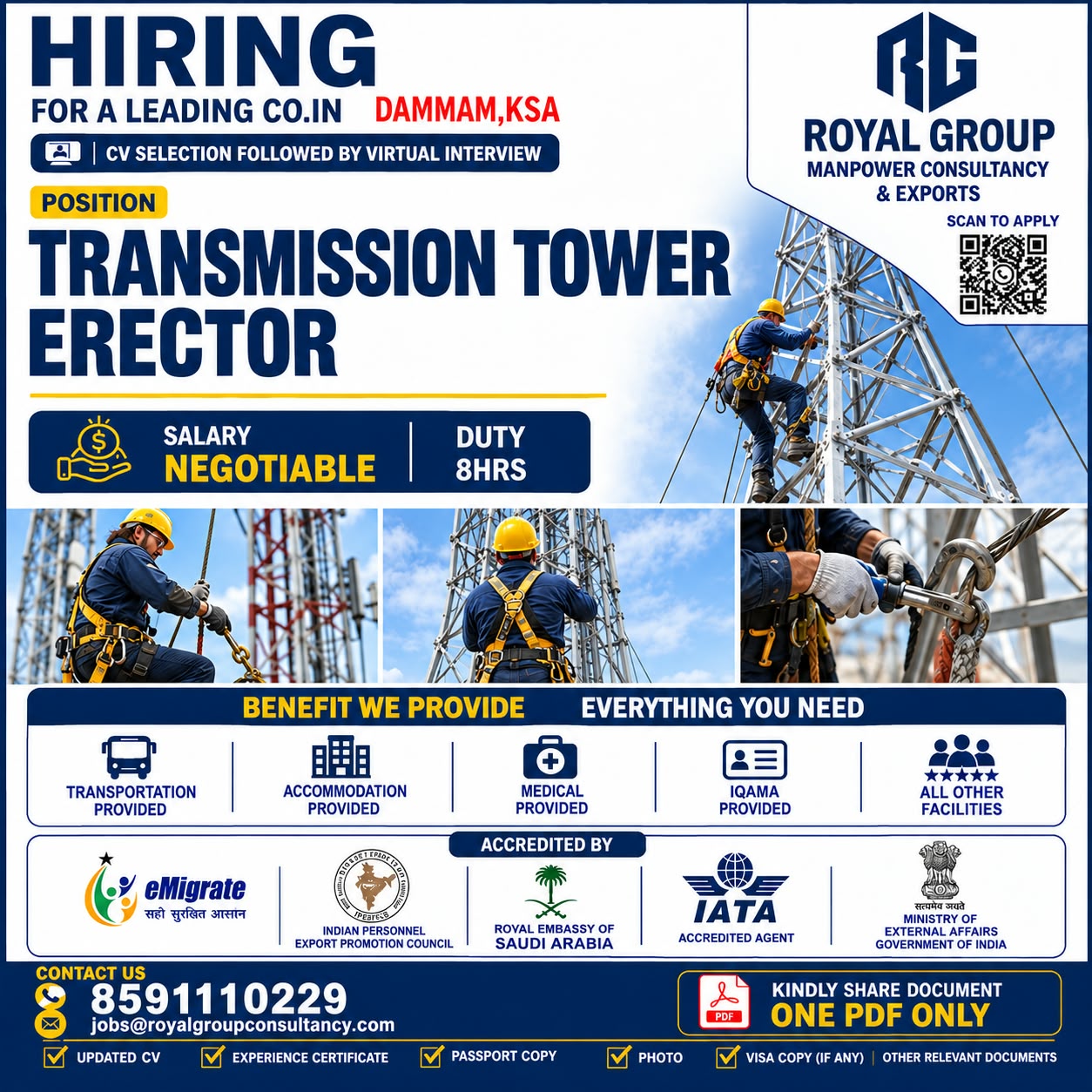Transmission Tower Erector
