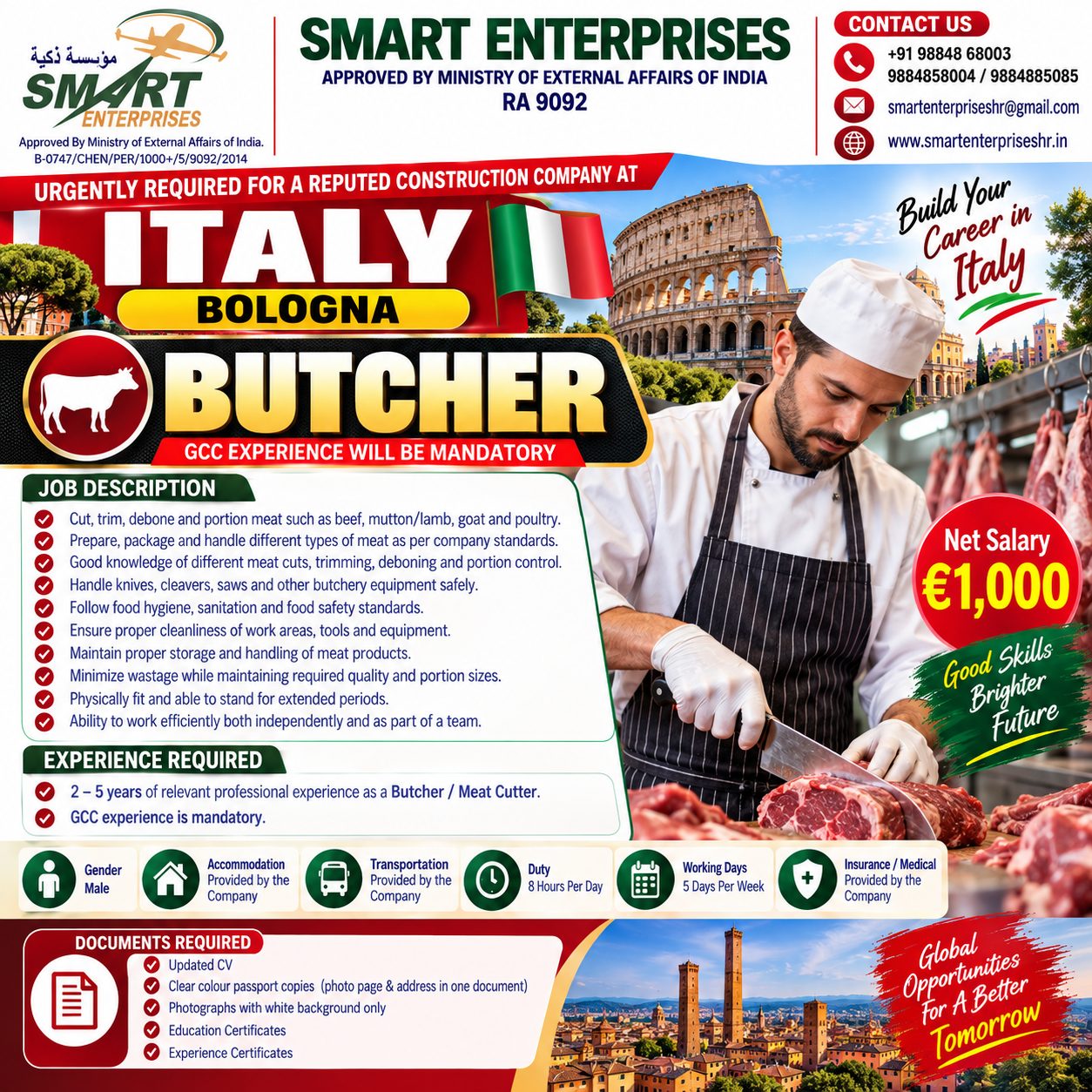 Butcher / Meat Cutter.