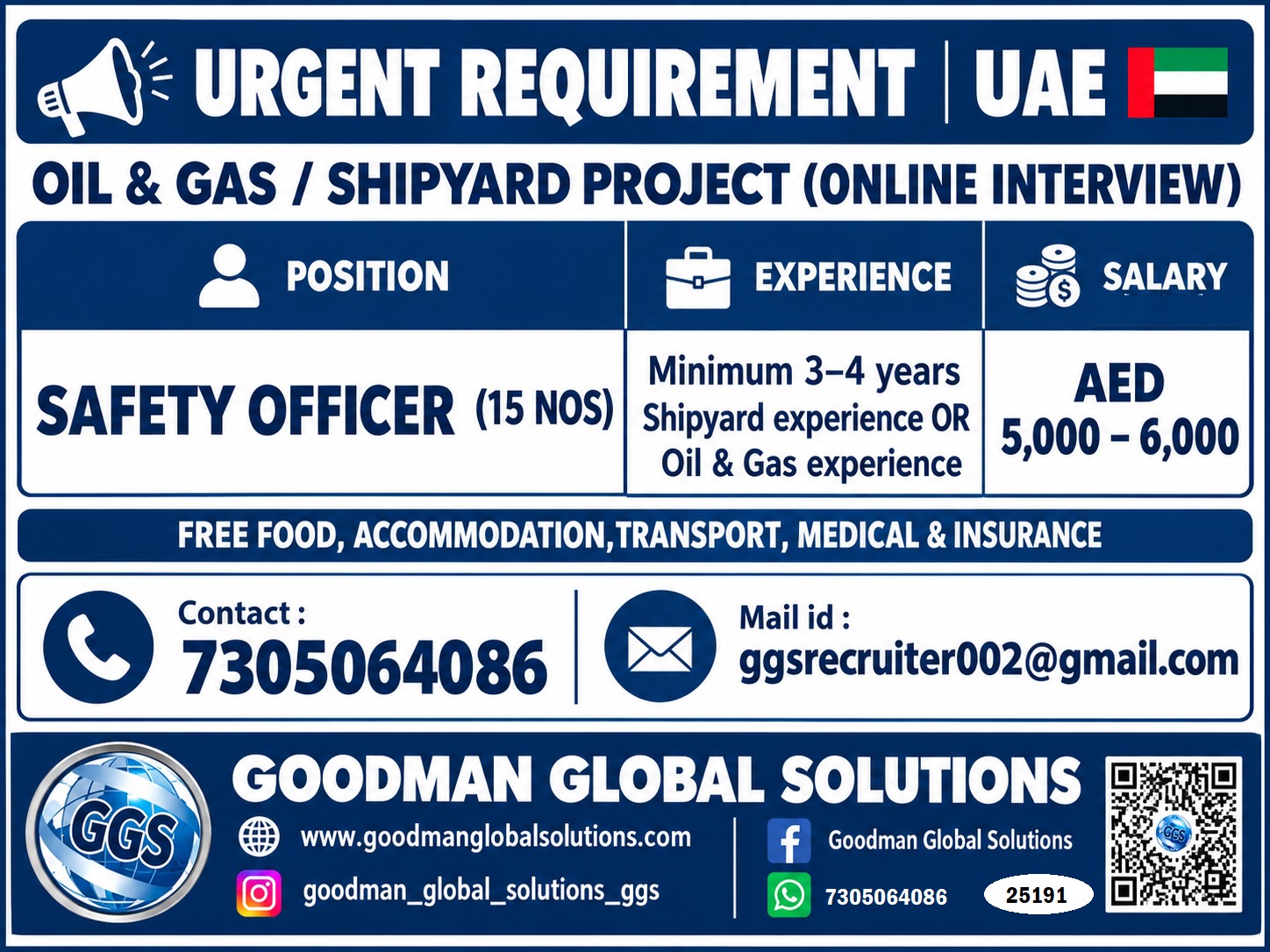 OIL & GAS PROJECT - UAE
