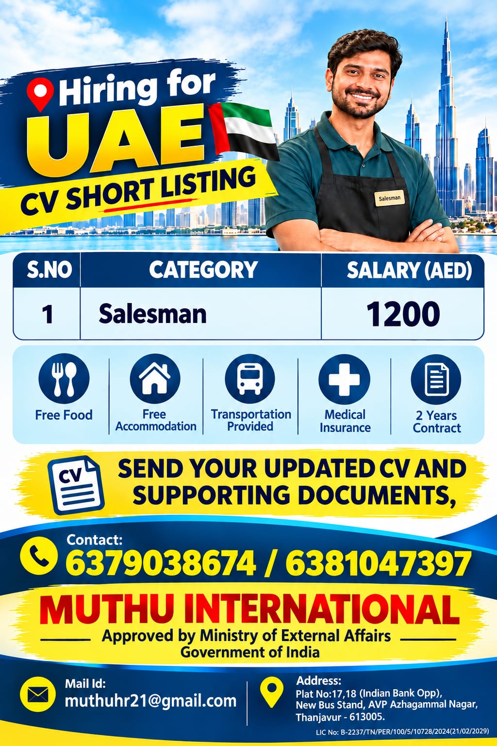 Hiring for Kuwait CV Short List Shutdown