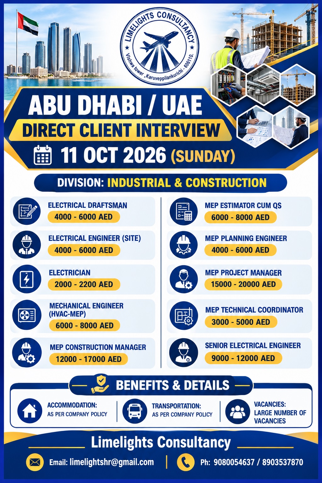 Direct Client Interview - Abu Dhabi / UAE