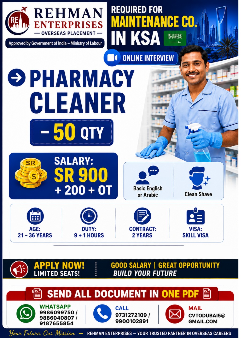 Pharmacy Cleaner