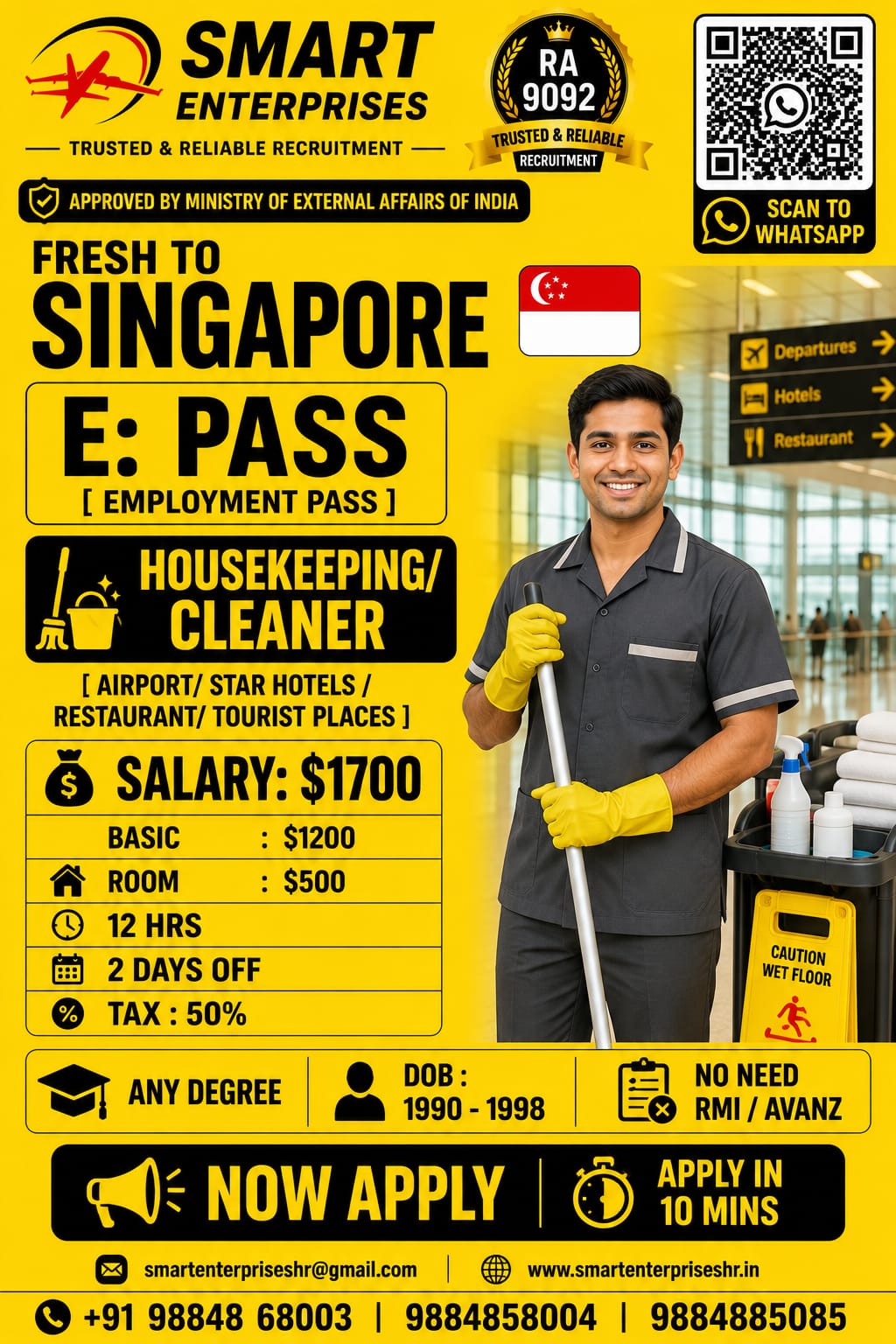 HOUSEKEEPING / CLEANER