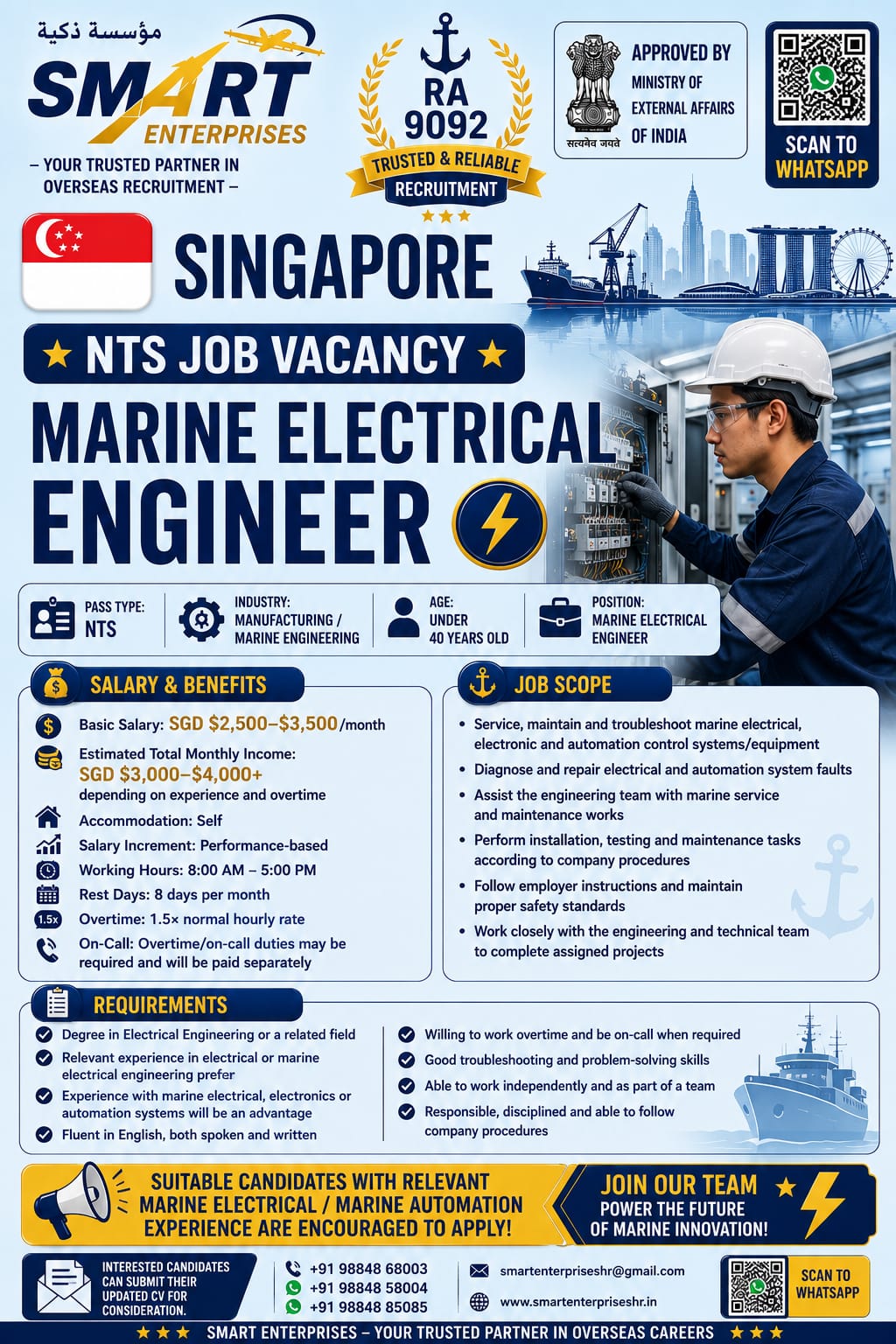 Marine Electrical Engineer