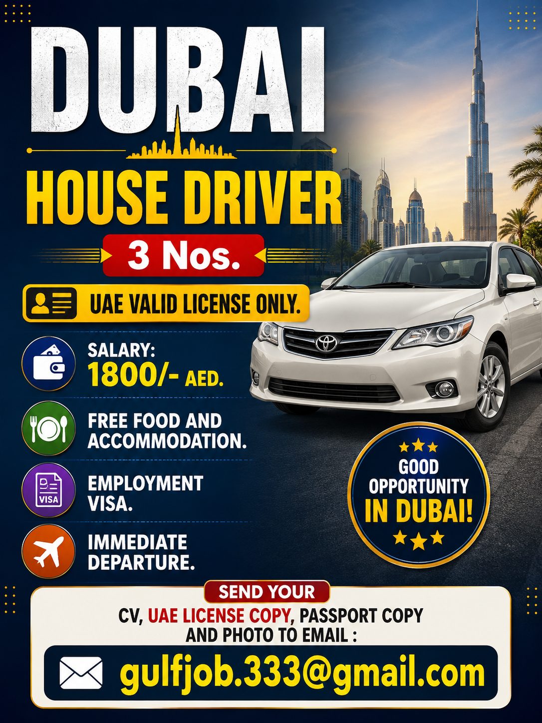HOUSE DRIVER