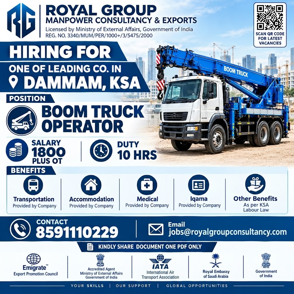 Boom Truck Operator