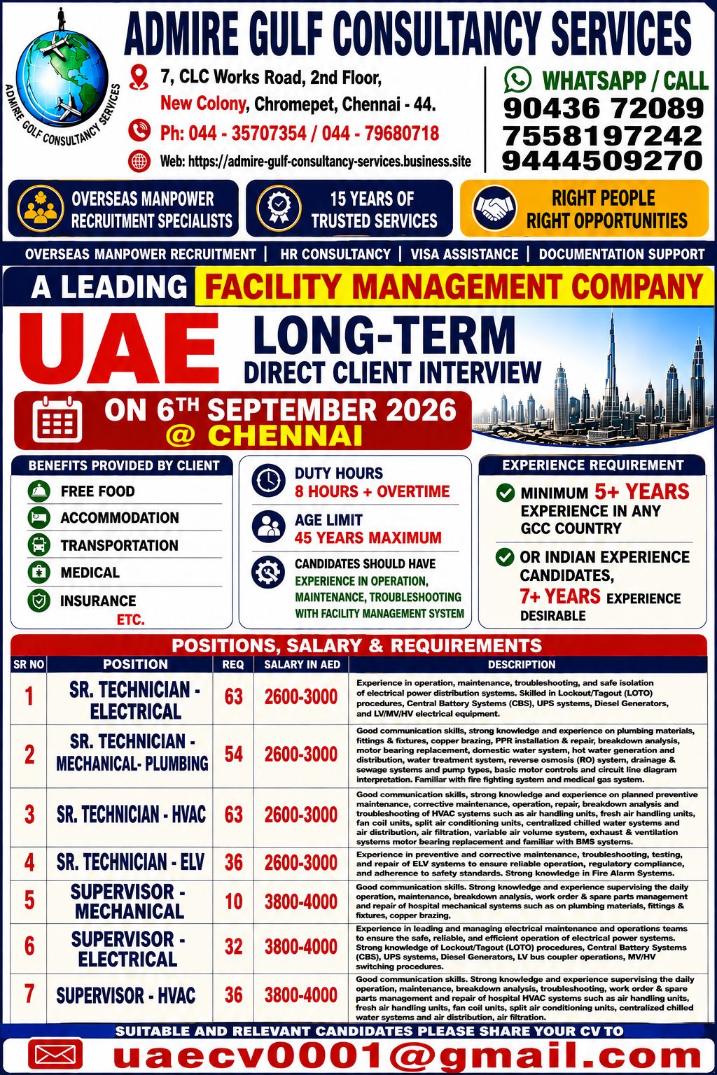Facility Management Company - UAE Long-Term Direct Client Interview