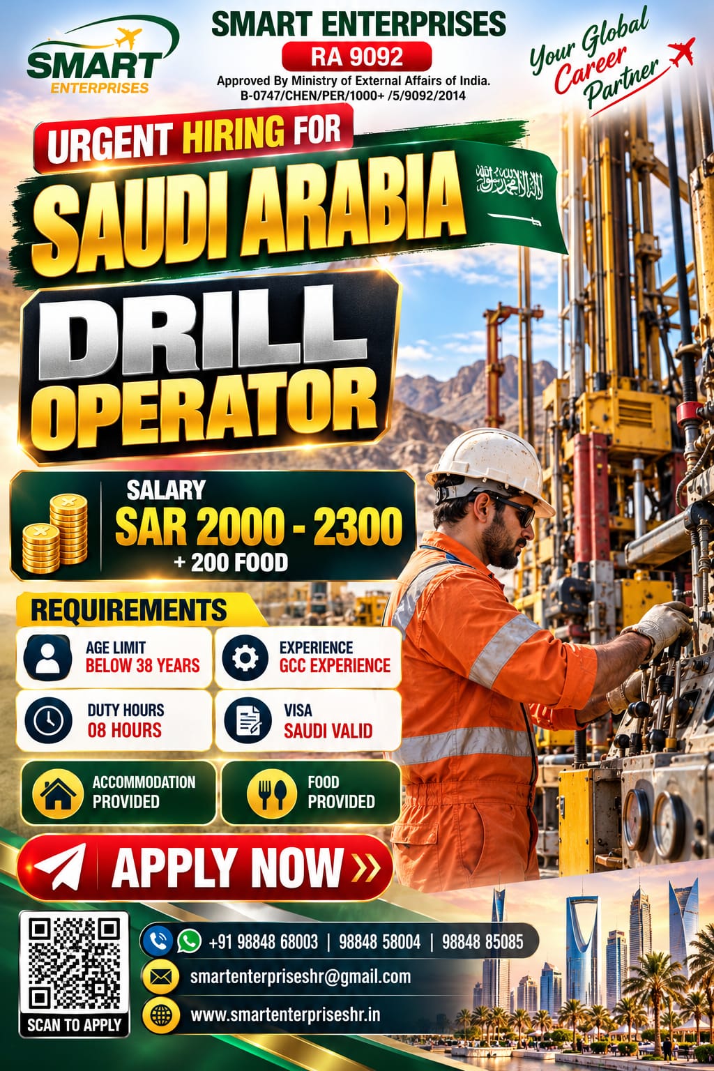 DRILL OPERATOR