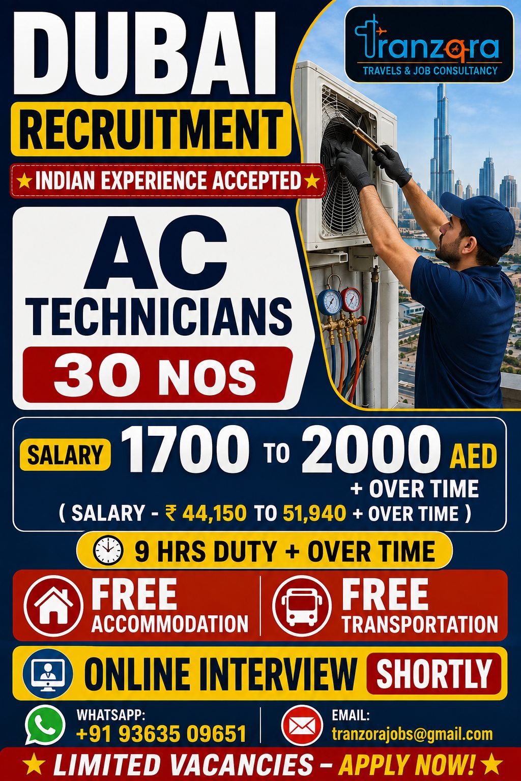 DUABI - AC TECHNICIAN