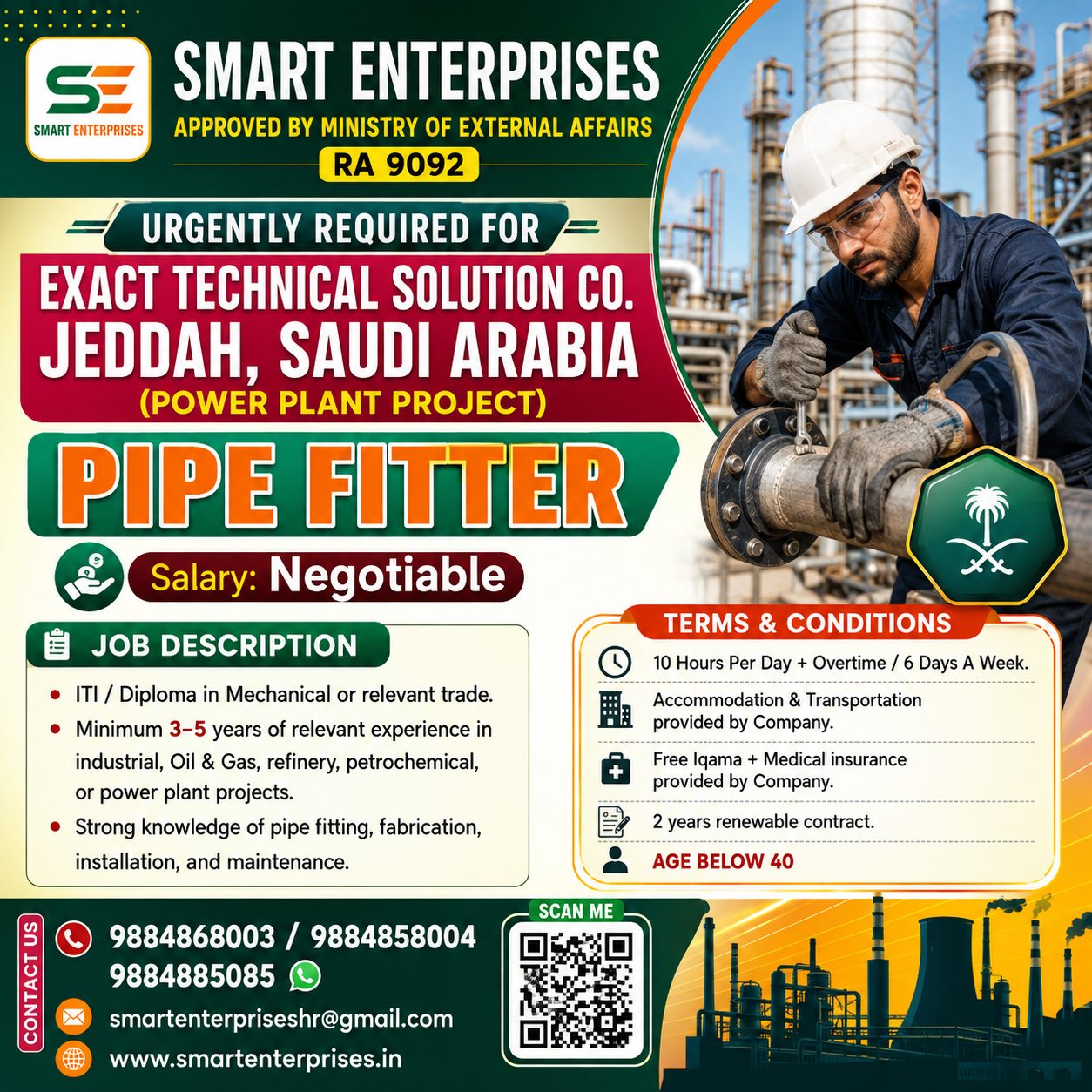 PIPE FITTER