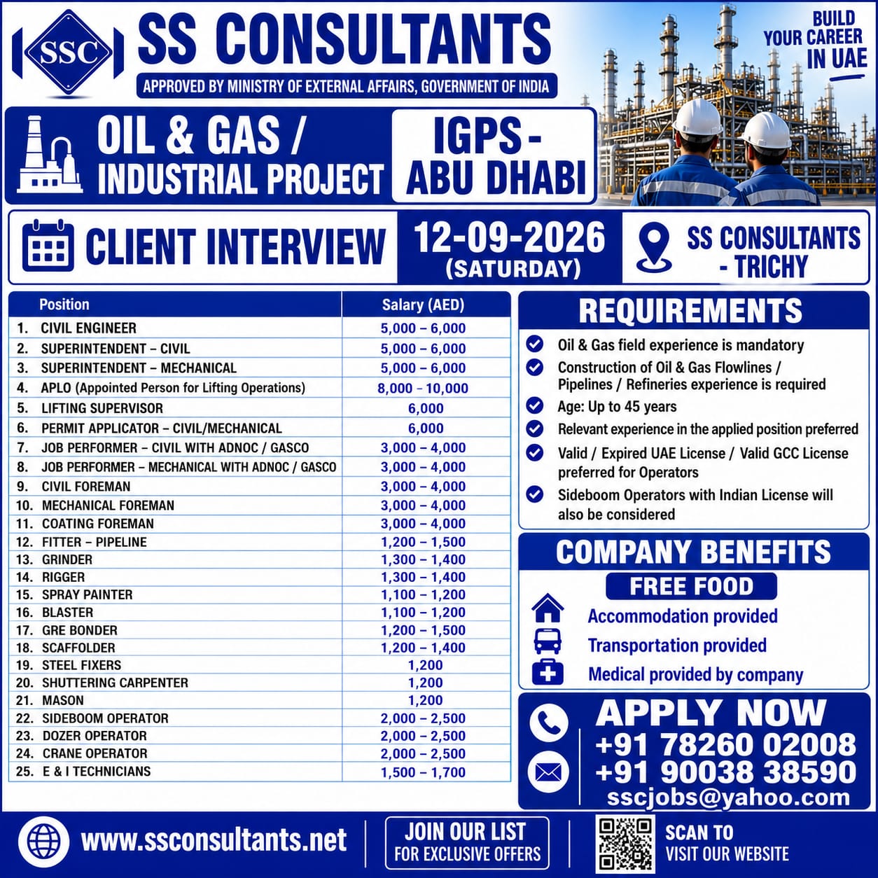 Oil & Gas / Industrial Project - IGPS Abu Dhabi