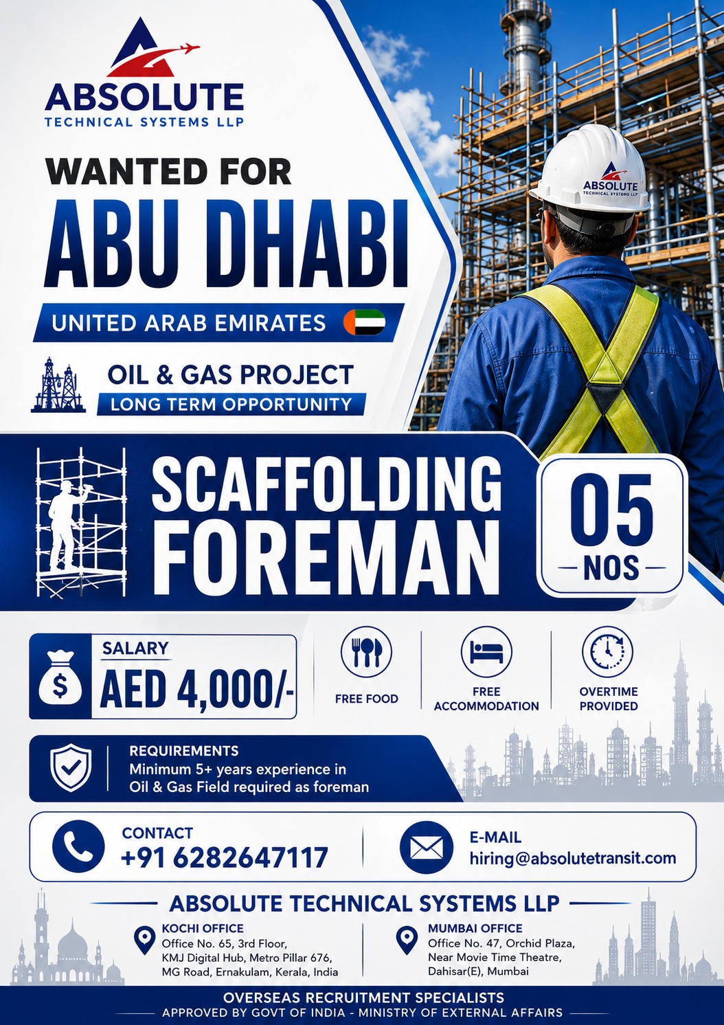 Scaffolding Foreman