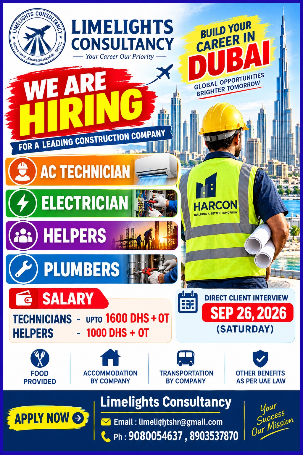 Construction Company Recruitment