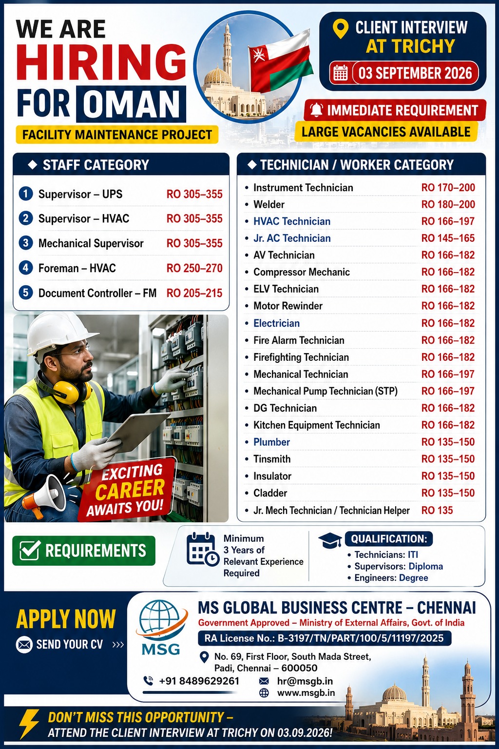 Facility Maintenance Project - Oman