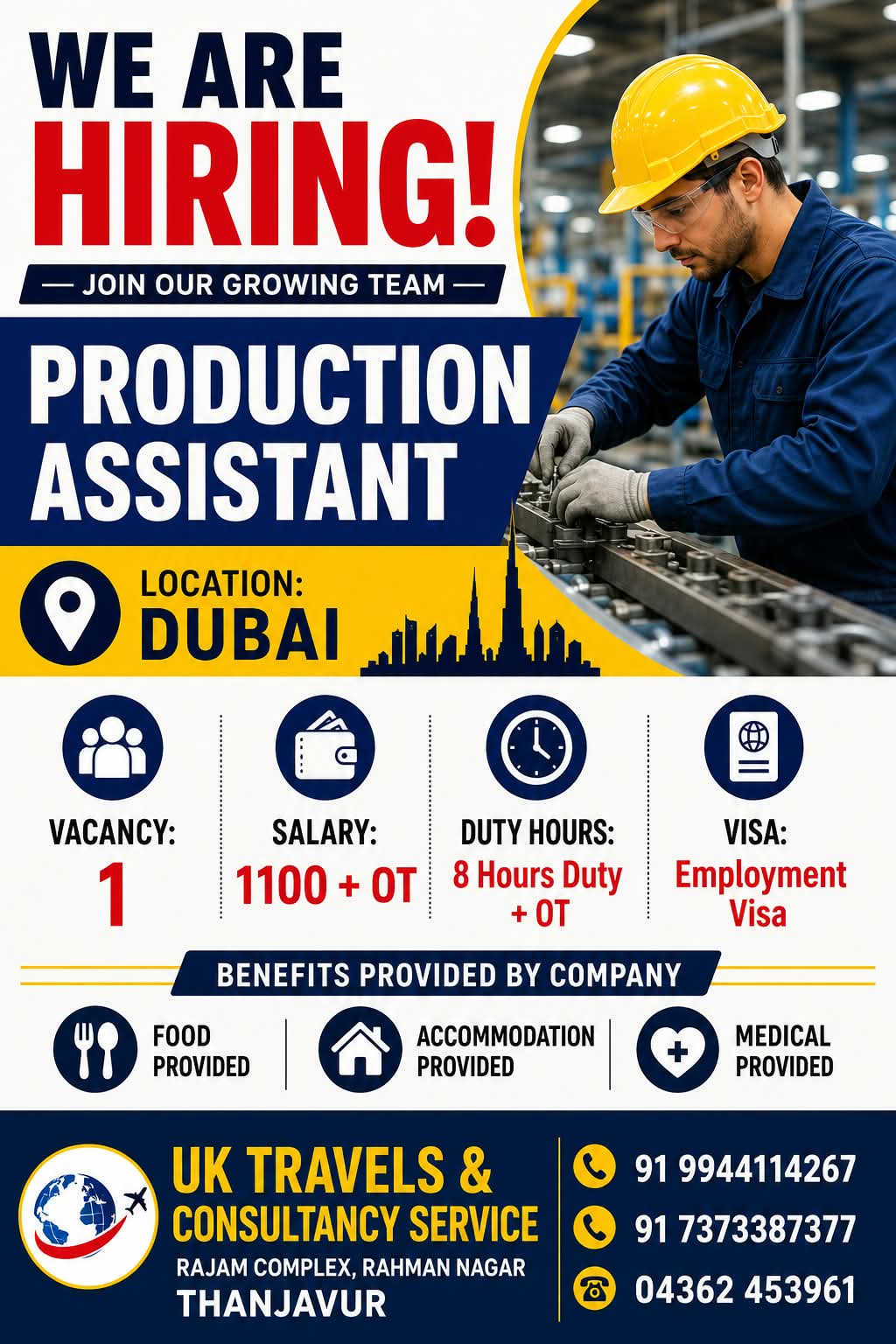 PRODUCTION ASSISTANT
