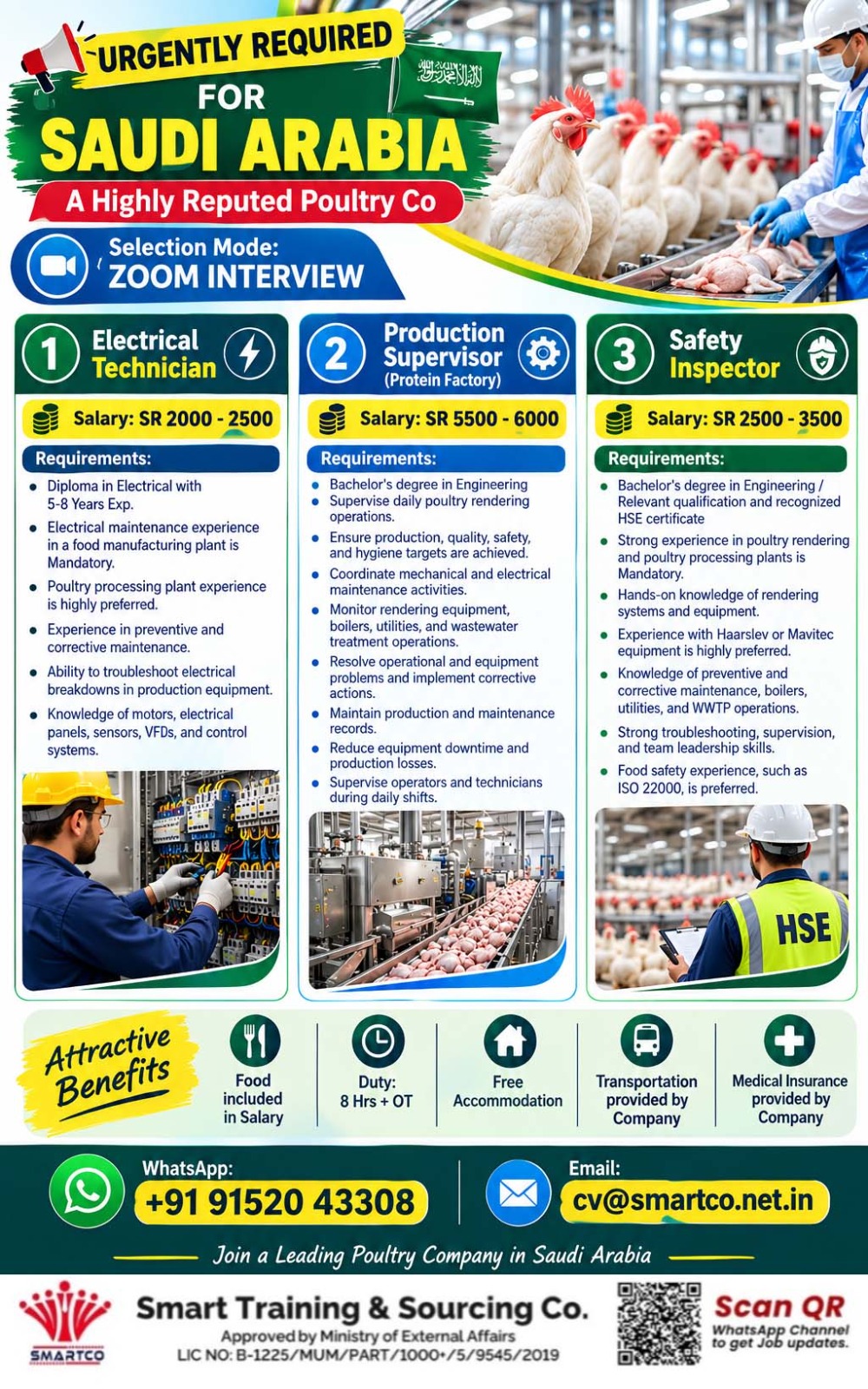 Poultry Processing Plant Staff