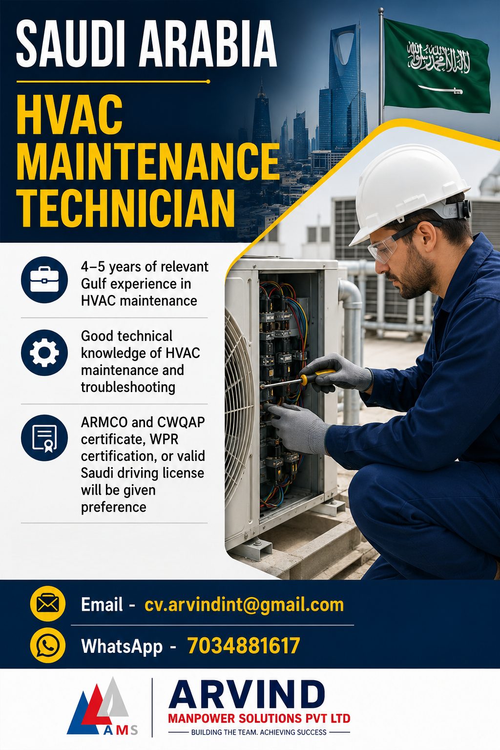 HVAC Maintenance Technician