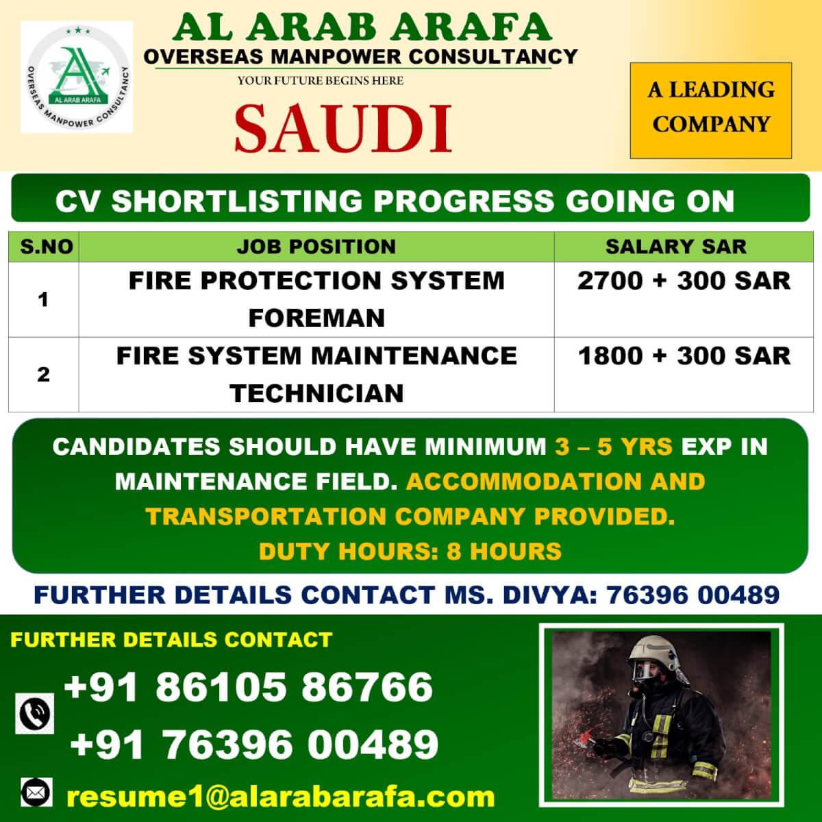 CV SHORTLISITNG PROGRESS GOING ON