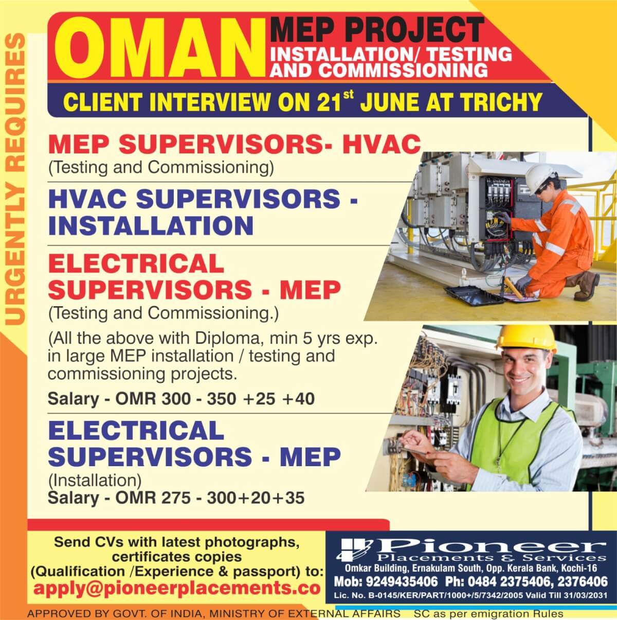for Oman
