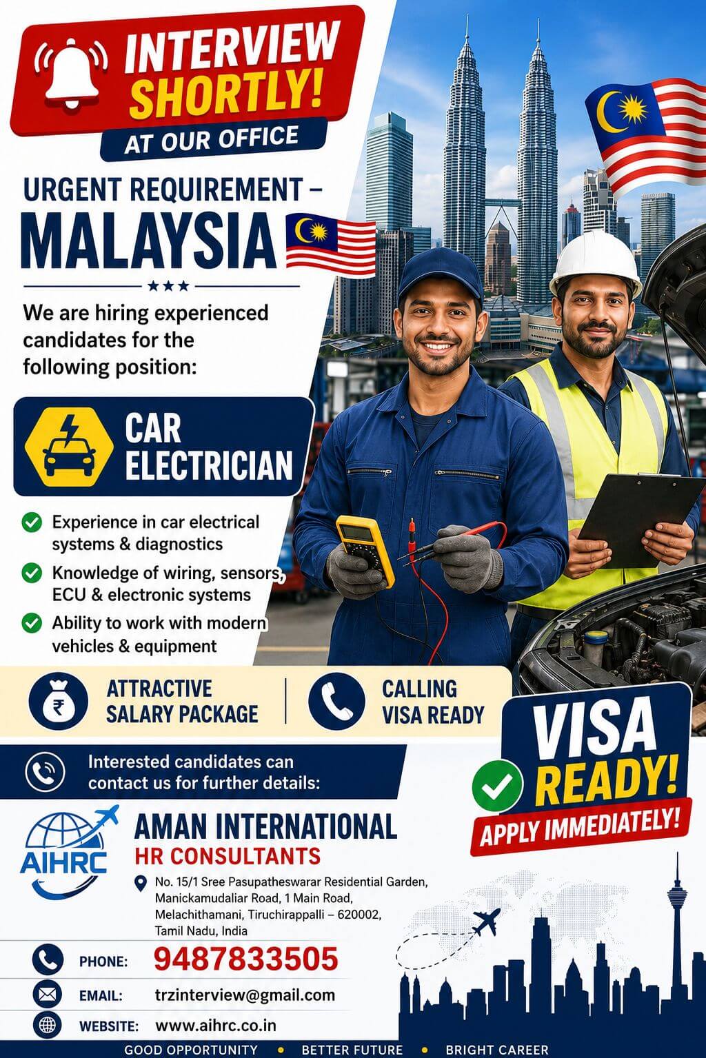 Malaysia  Car Electrician