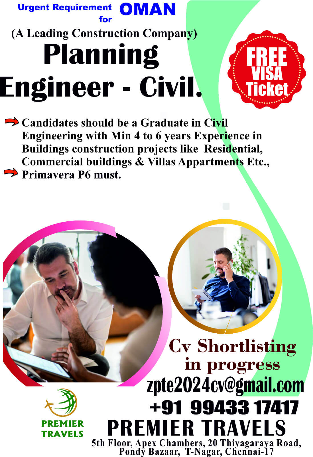 Planning Engineer Civil