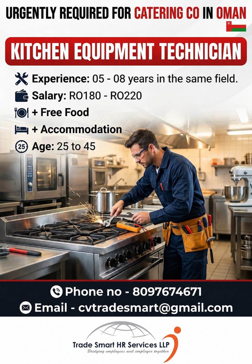 KITCHEN EQUIPMENT TECHNICIAN
