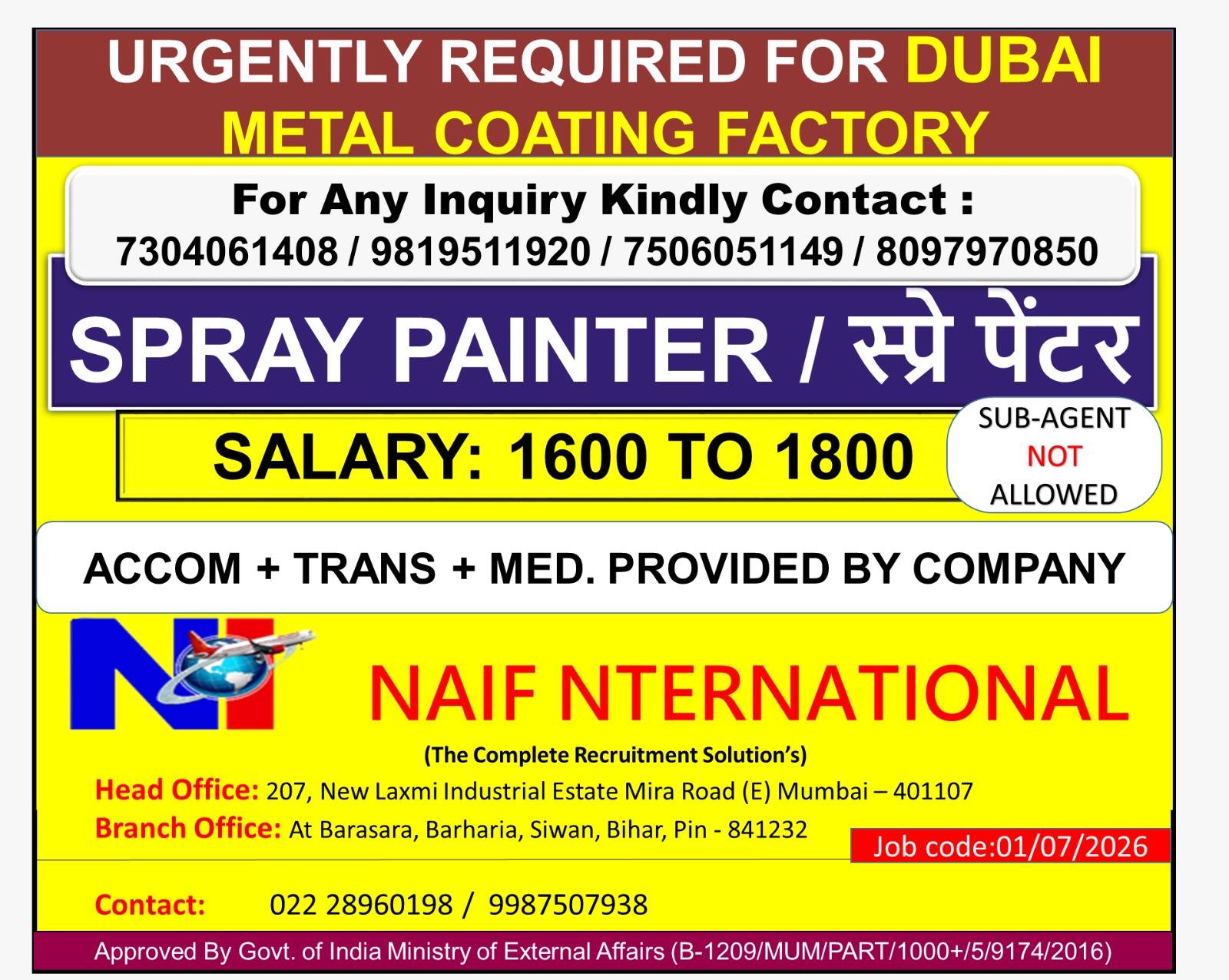 Spray Painter — NAIF INTERNATIONAL, United Arab Emirates
