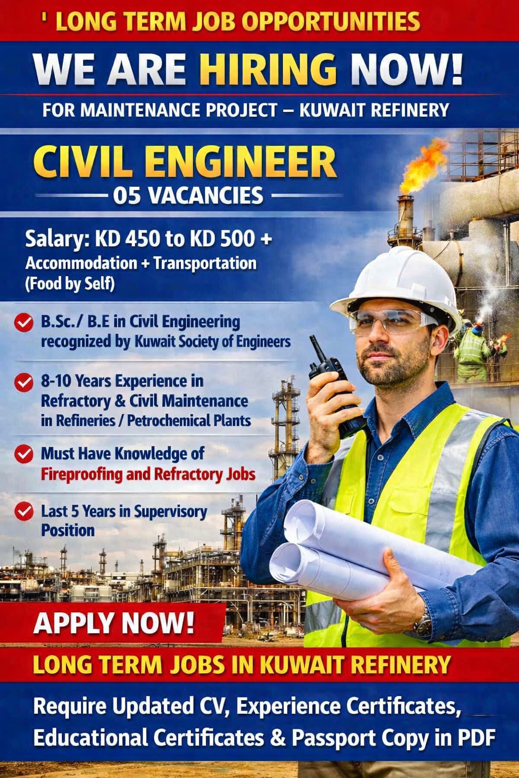 Civil Engineer — Unique Management Consultant, Qatar, Qatar