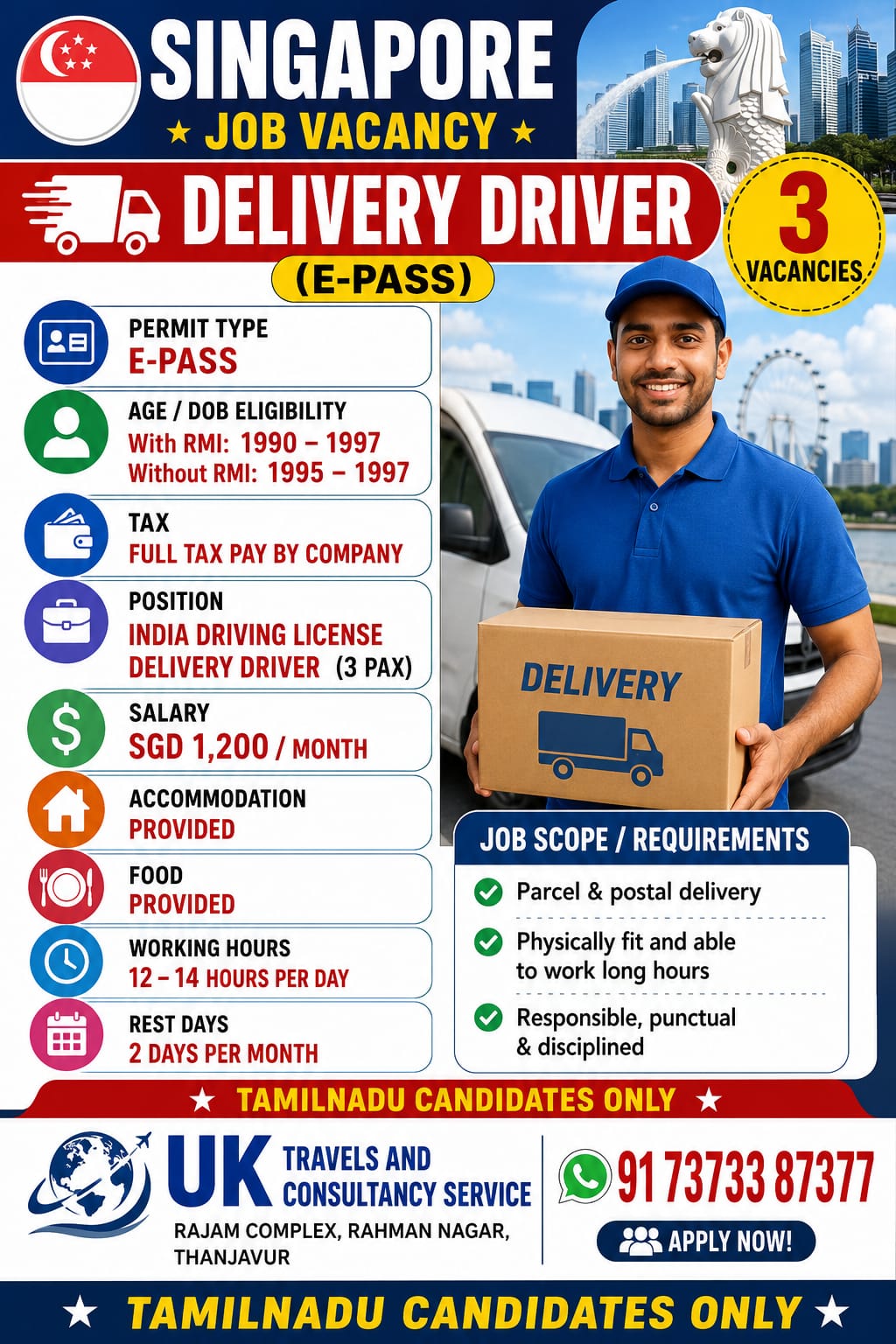 DELIVERY DRIVER