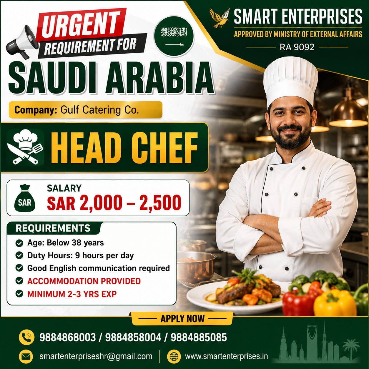 HEAD CHEF